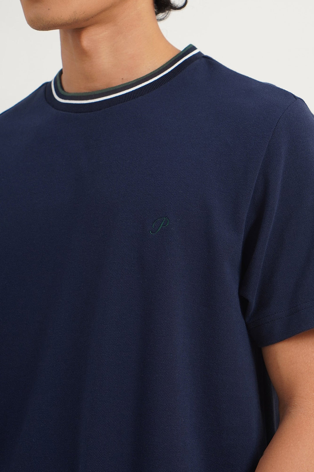 Regular Fit T-Shirt with Embroidery