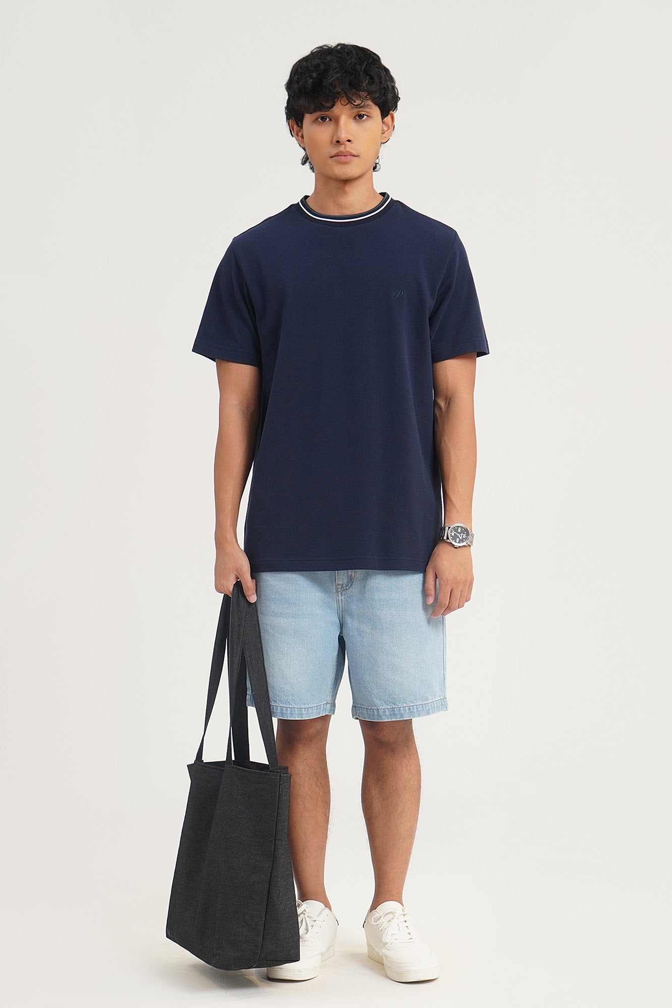 Regular Fit T-Shirt with Embroidery