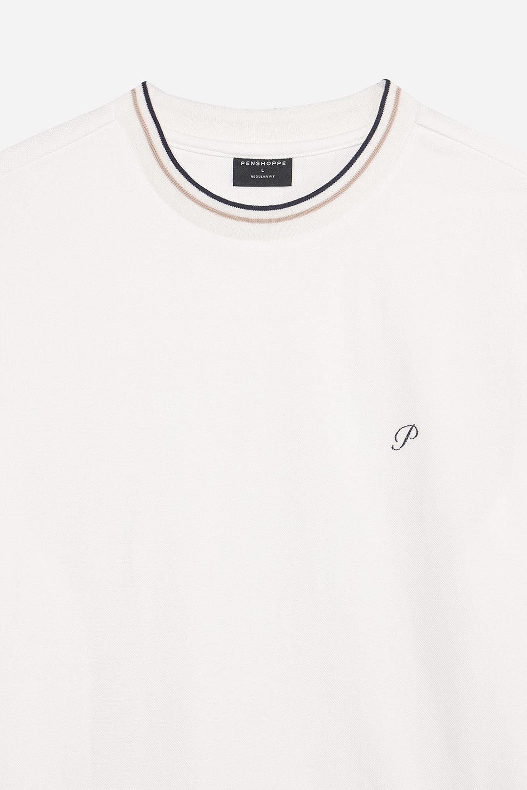 Regular Fit T-Shirt with Embroidery