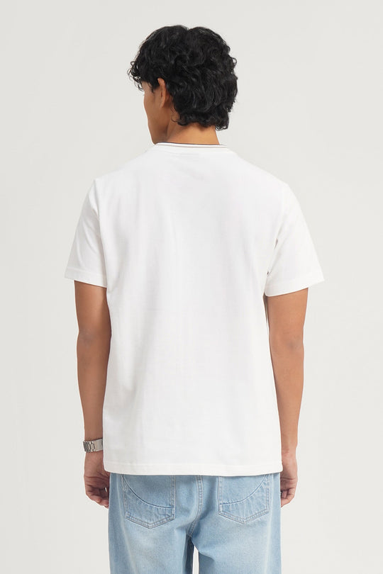Regular Fit T-Shirt with Embroidery