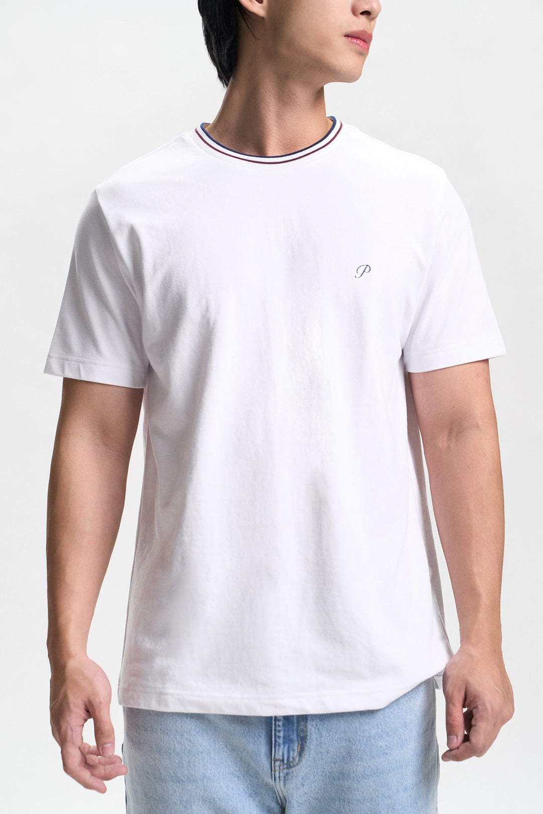 Regular Fit T-Shirt with Embroidery