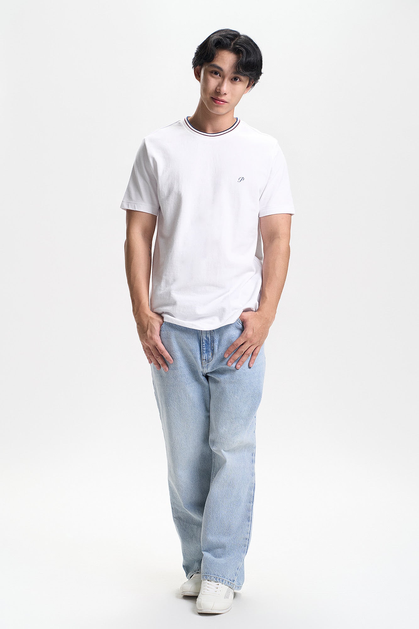 Regular Fit T-Shirt with Embroidery