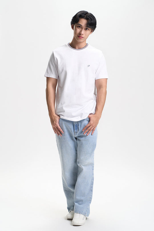 Regular Fit T-Shirt with Embroidery