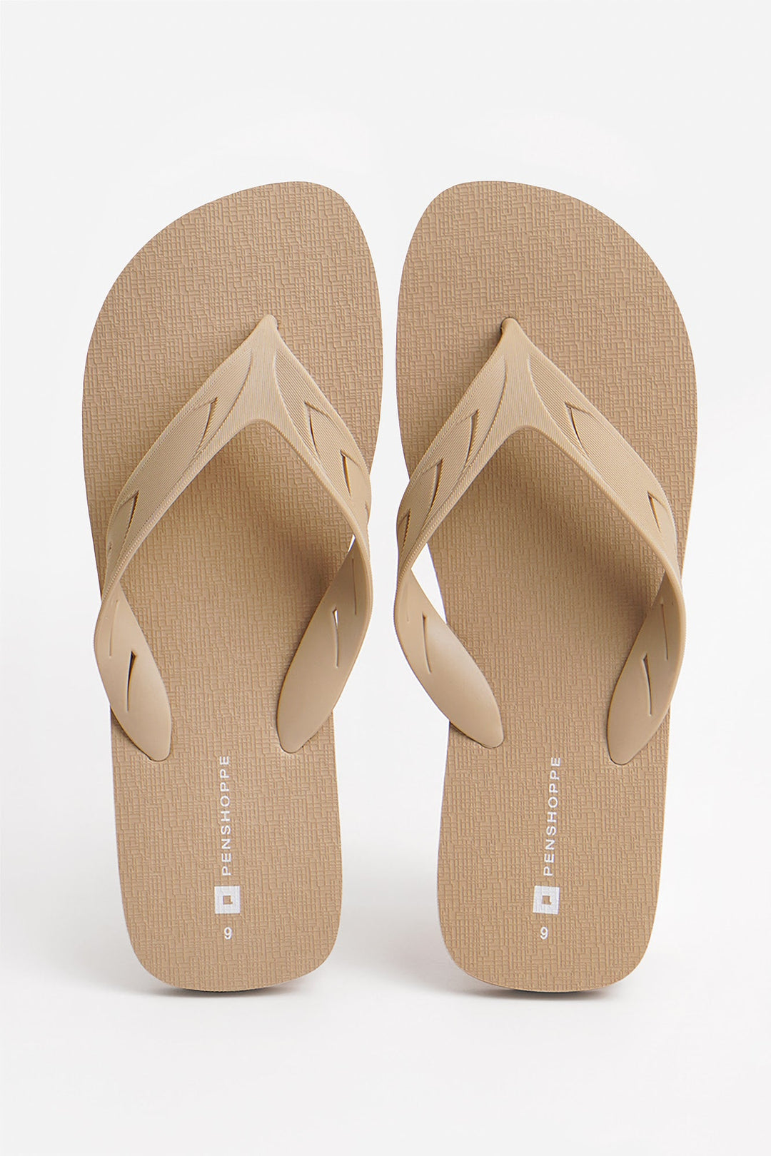 Men's Flip Flops with Wide Rubber Strap