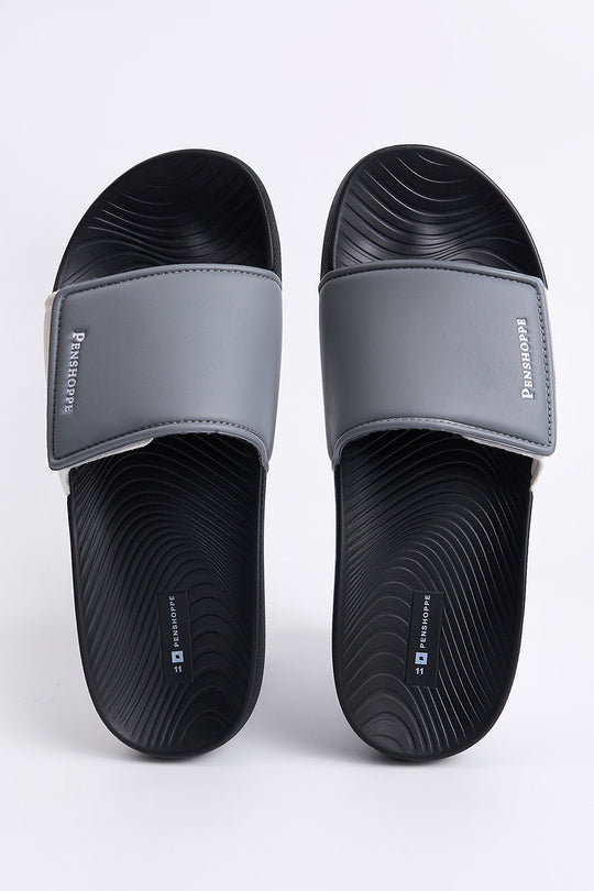 Men's Two-Tone Soft Sole Slides