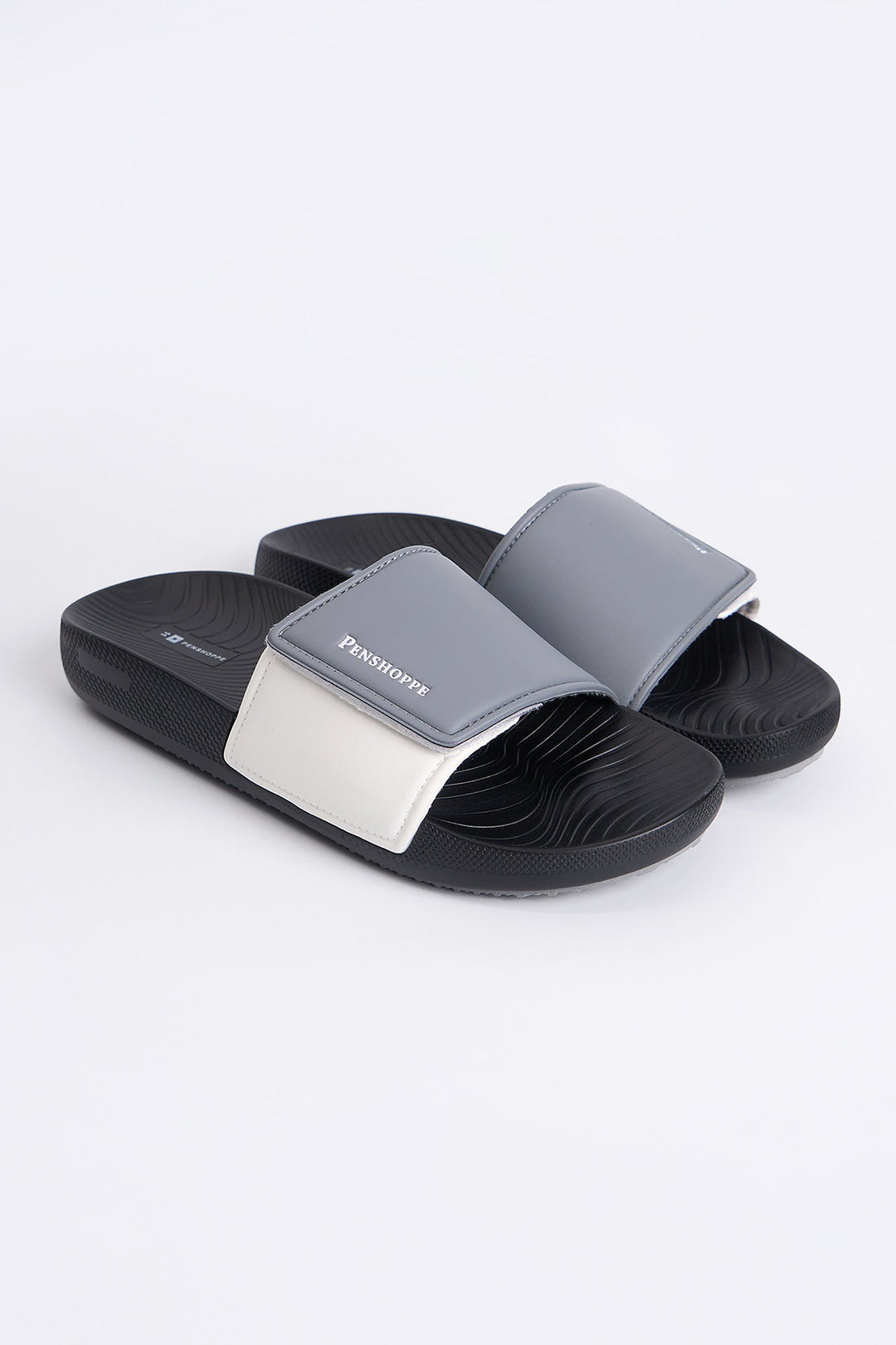 Men's Two-Tone Soft Sole Slides