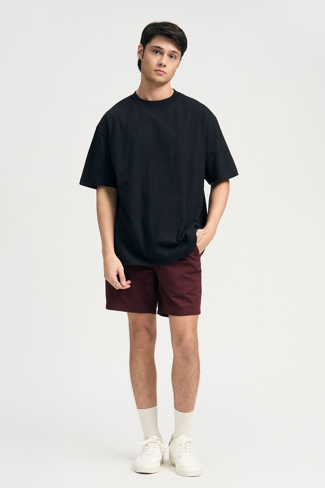 Relaxed Fit T-Shirt with Embroidery
