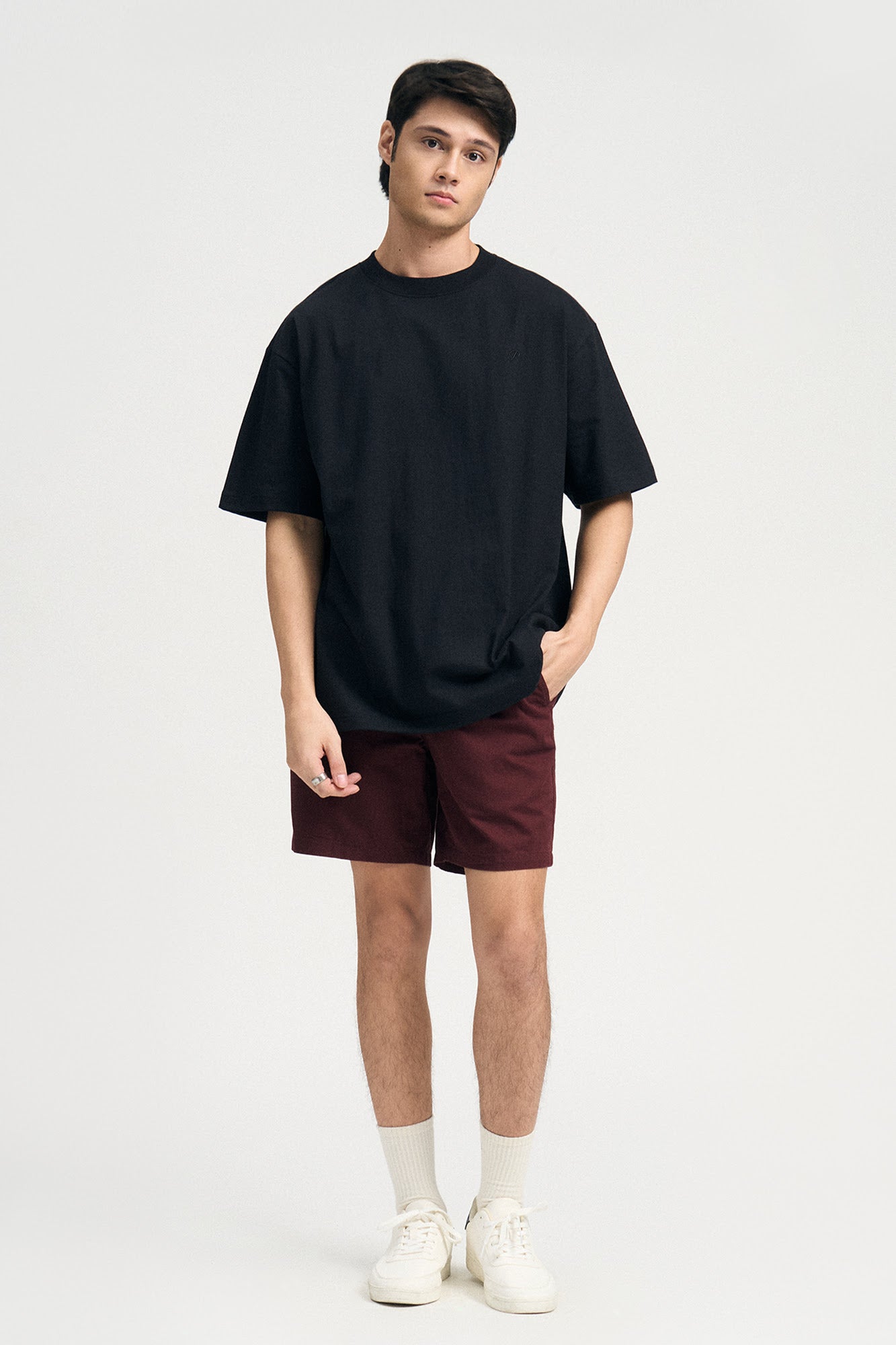 Relaxed Fit T-Shirt with Embroidery