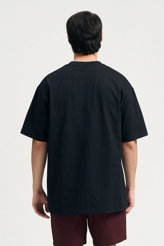 Relaxed Fit T-Shirt with Embroidery