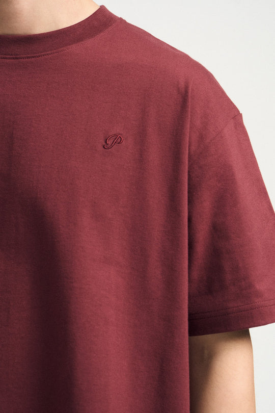 Relaxed Fit T-Shirt with Embroidery
