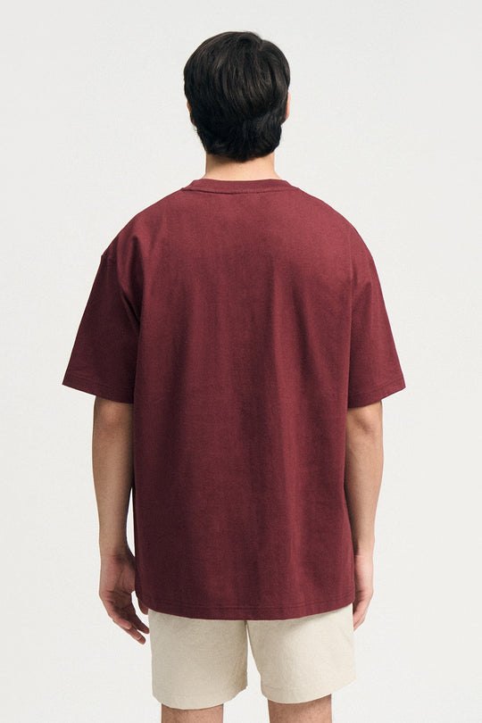 Relaxed Fit T-Shirt with Embroidery