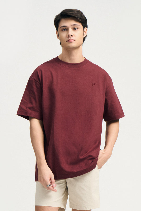 Relaxed Fit T-Shirt with Embroidery