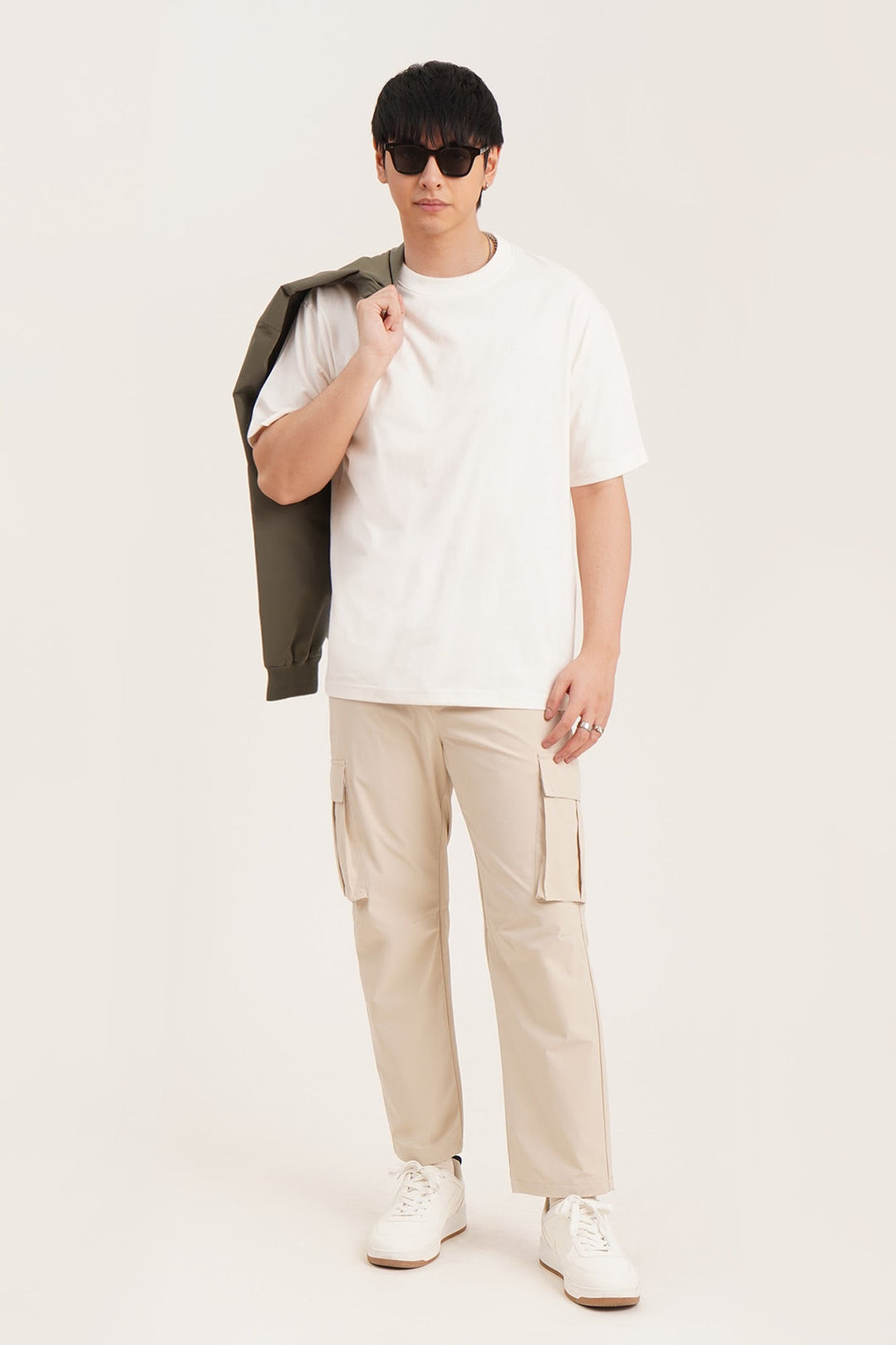 Relaxed Fit T-Shirt with Embroidery