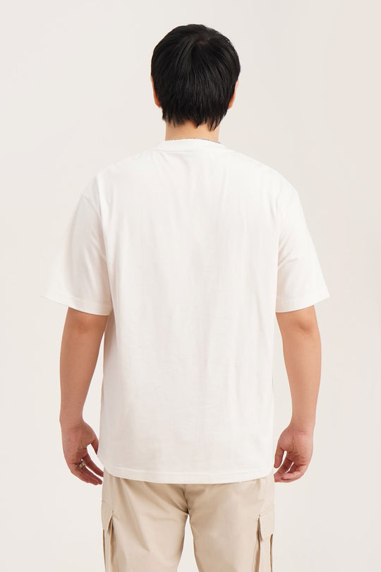 Relaxed Fit T-Shirt with Embroidery