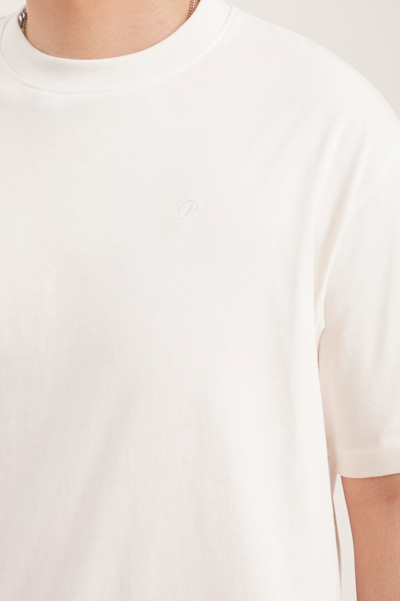 Relaxed Fit T-Shirt with Embroidery