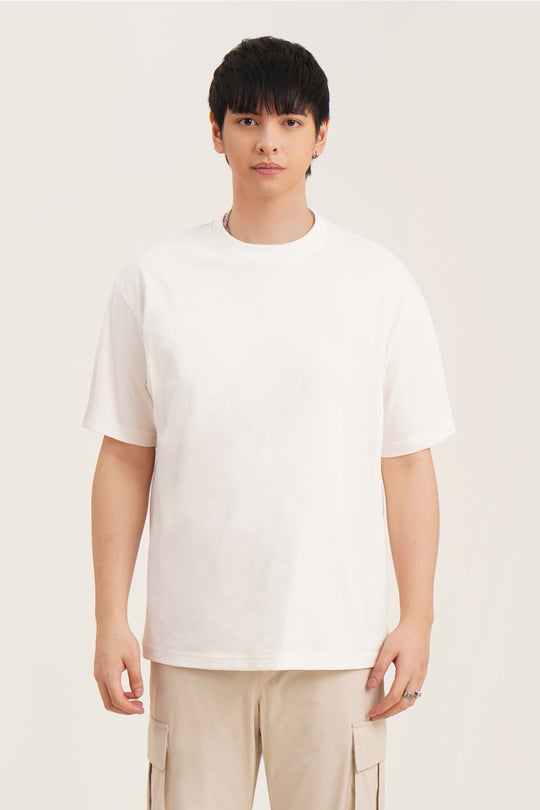 Relaxed Fit T-Shirt with Embroidery