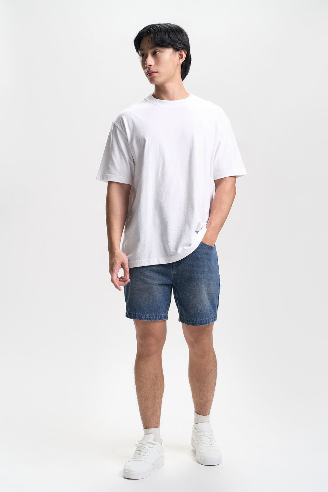 Relaxed Fit T-Shirt with Embroidery