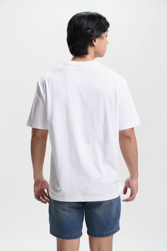 Relaxed Fit T-Shirt with Embroidery