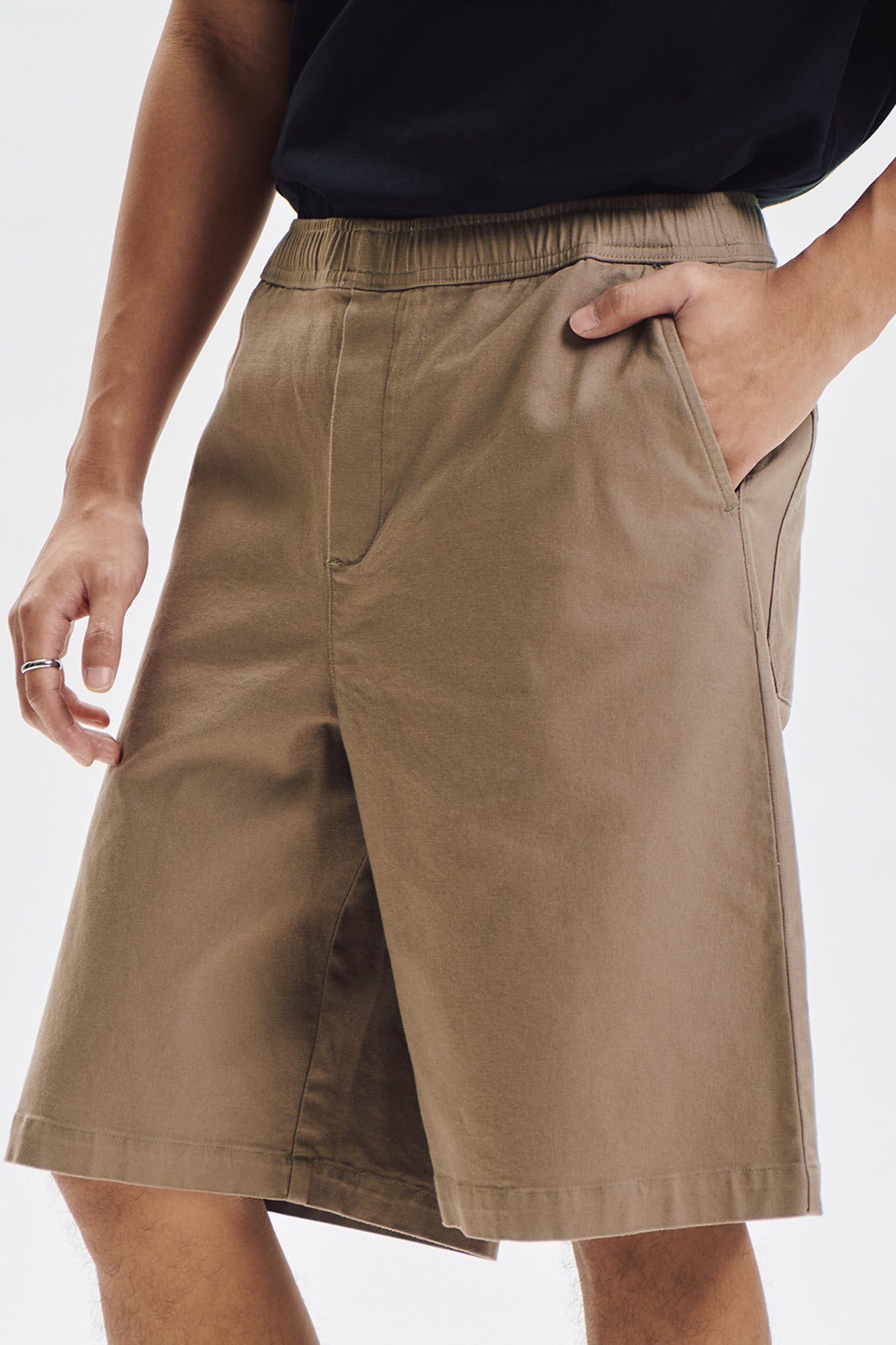 Baggy Fit Pull-On Shorts