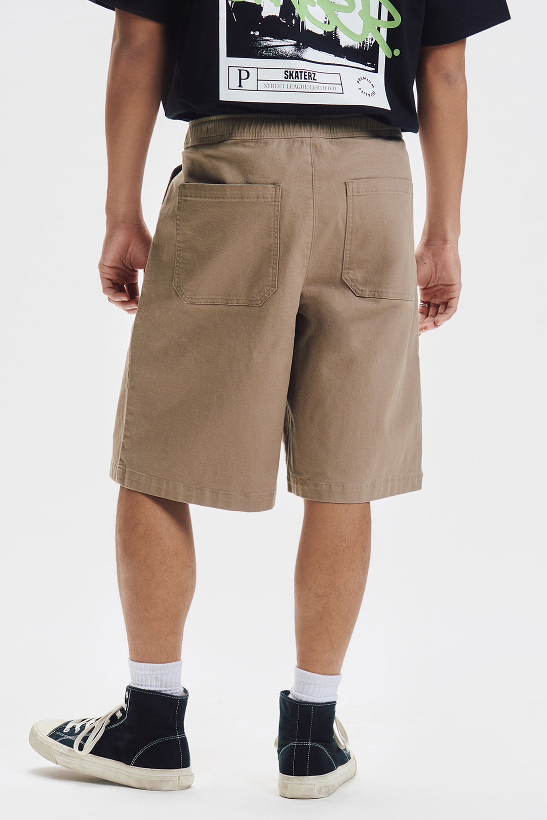 Baggy Fit Pull-On Shorts