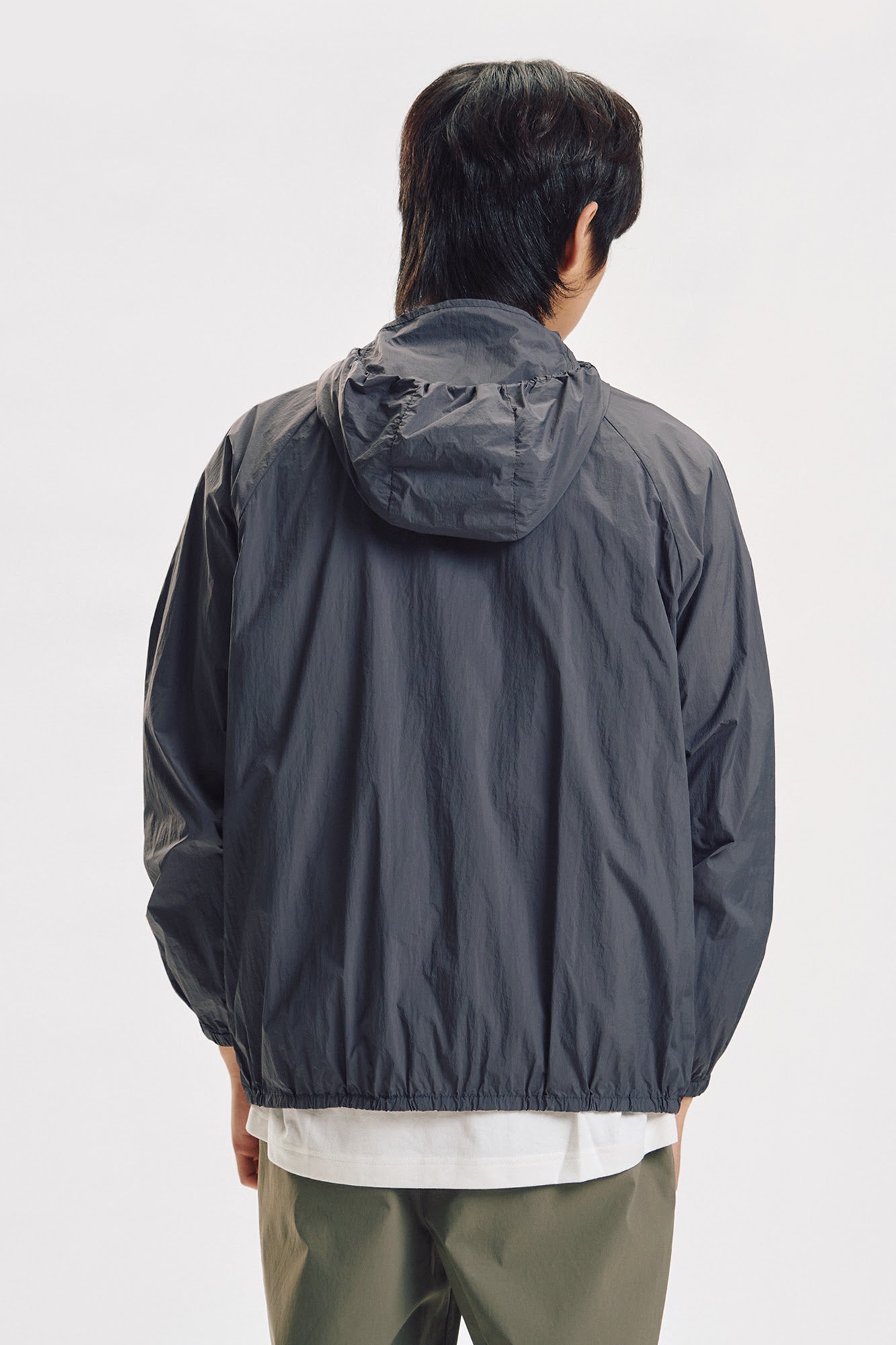 Relaxed Fit Water Repellent Packable Jacket