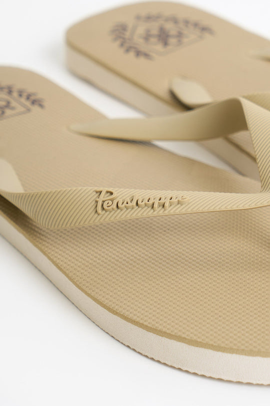 Men's Two-Tone Flip Flops