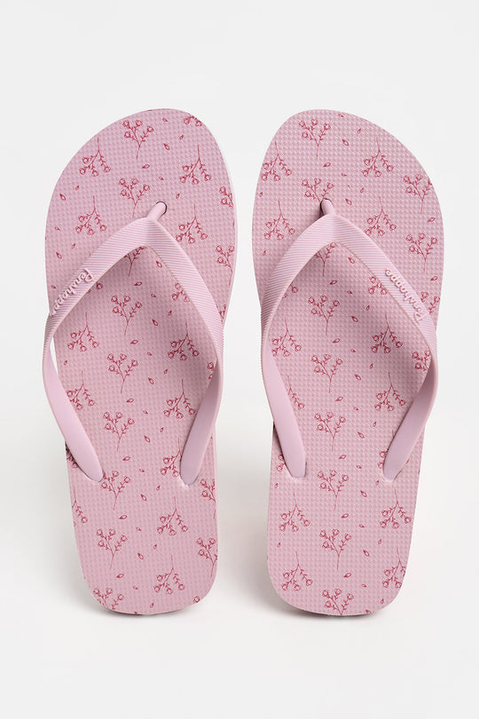 Women's All-Over Print Flip Flops