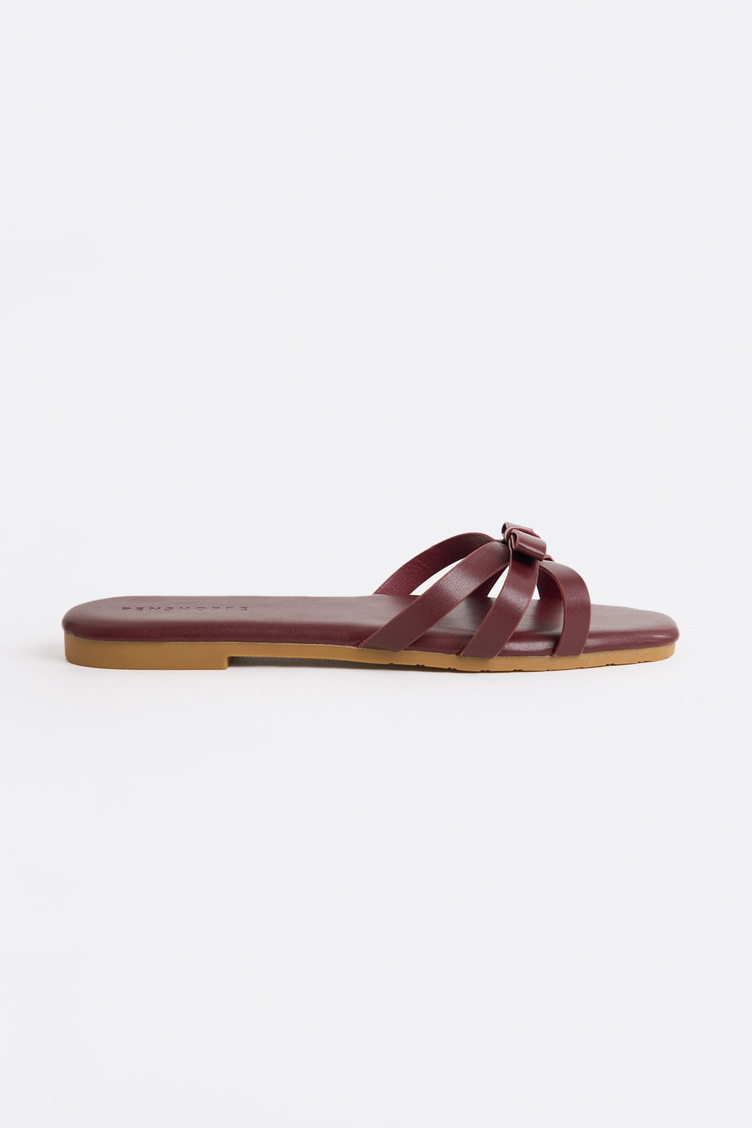 Women's Leather Bow Sandals