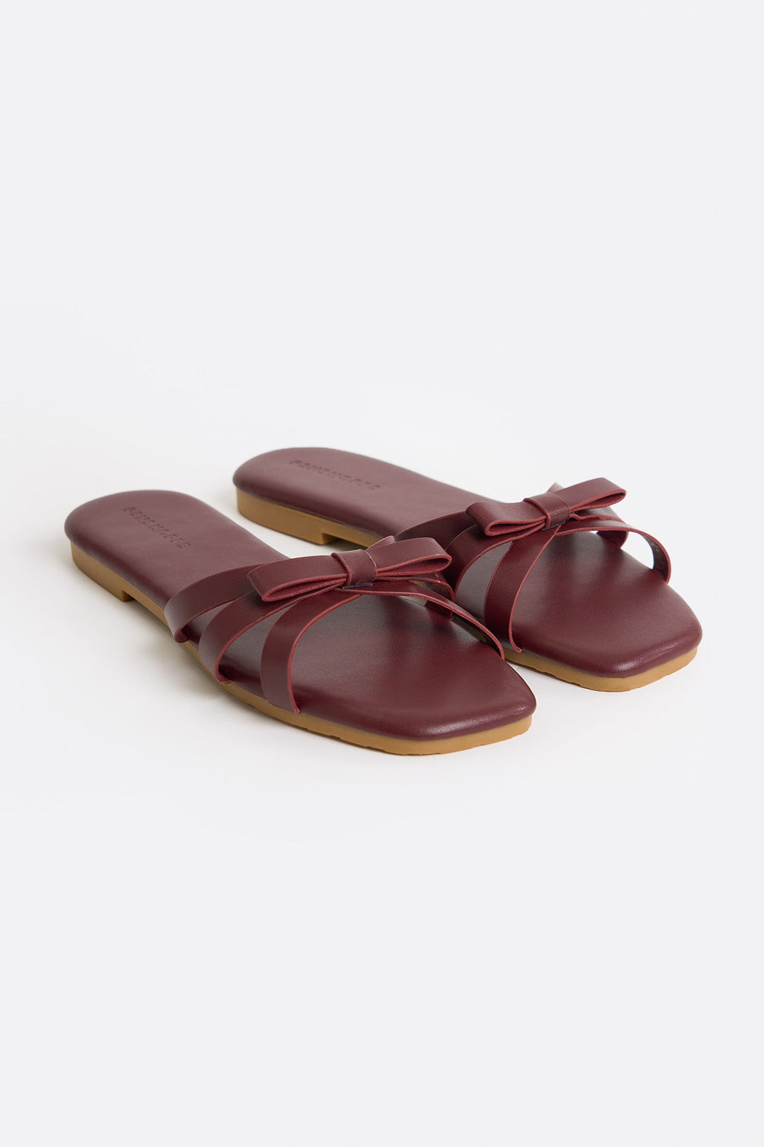 Women's Leather Bow Sandals