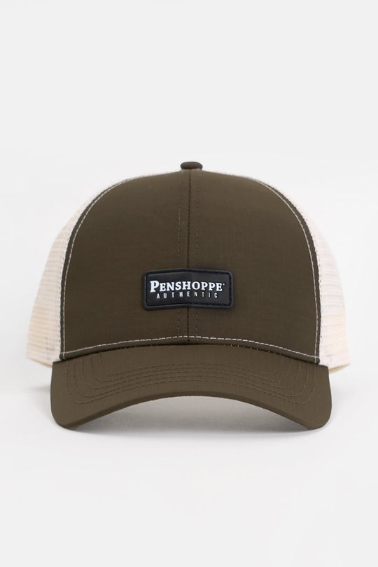 Ripstop Trucker Hat with PU Patch
