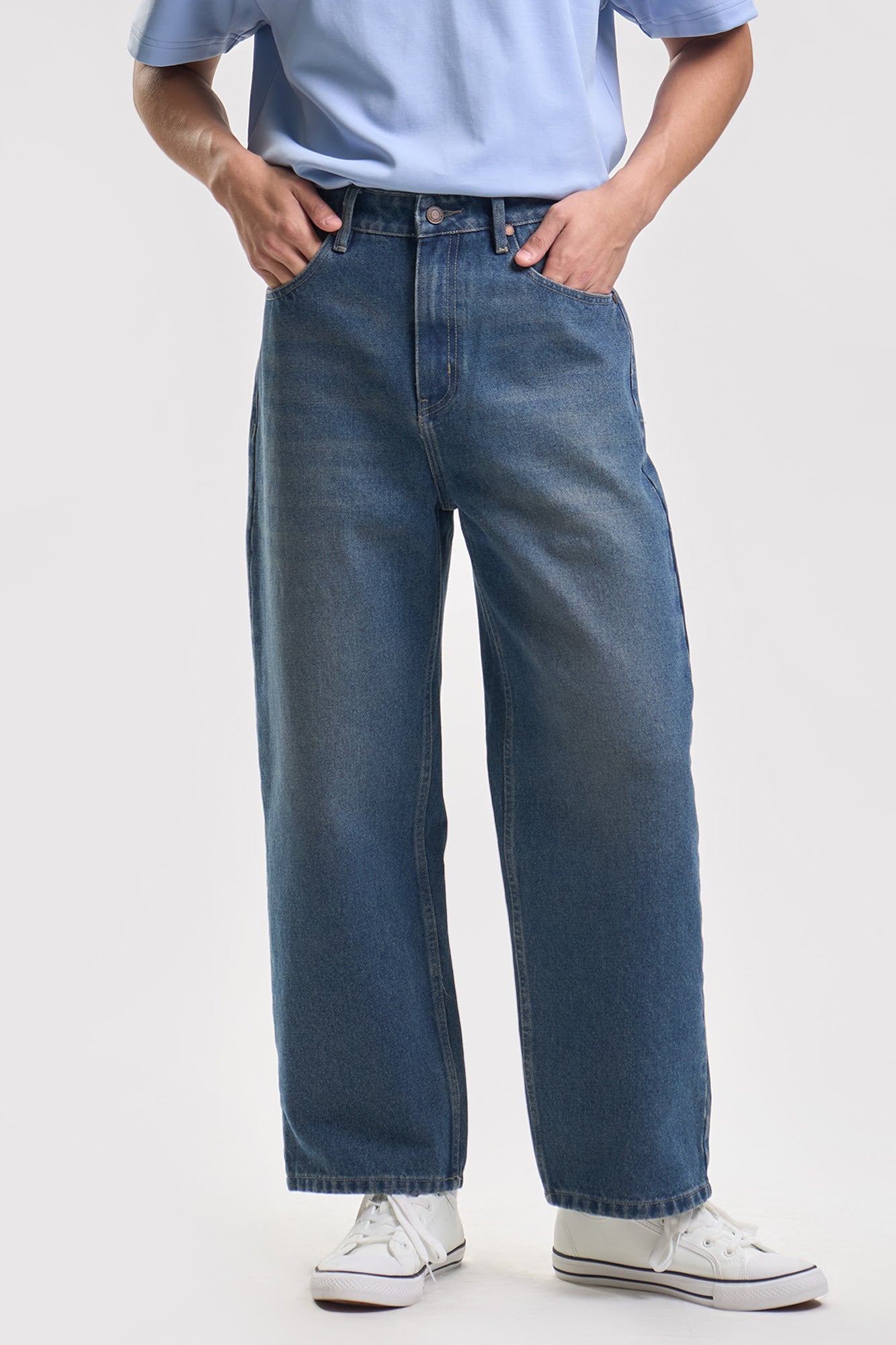 Wide Fit 5-Pocket Jeans