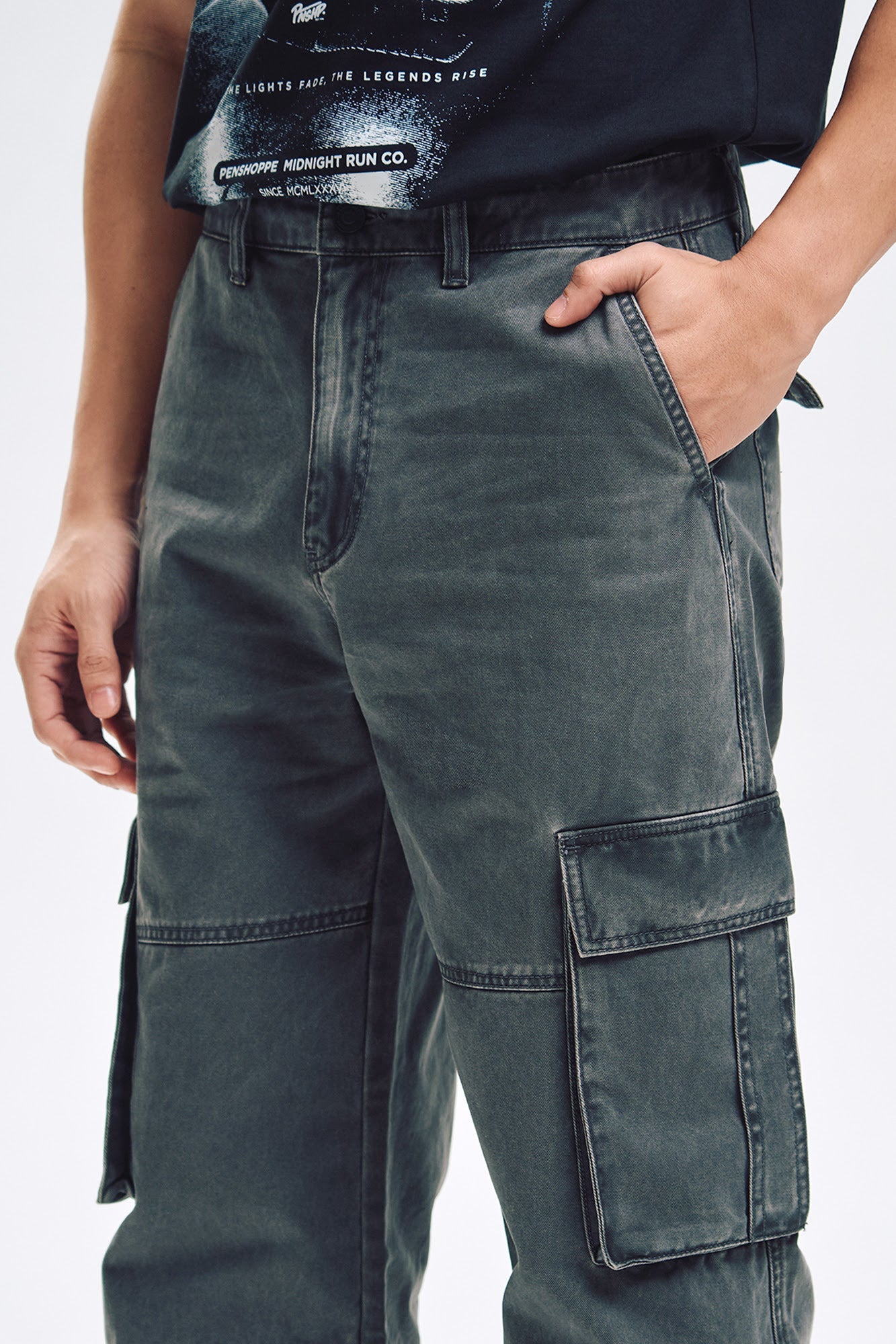 Wide Fit Cargo Pants