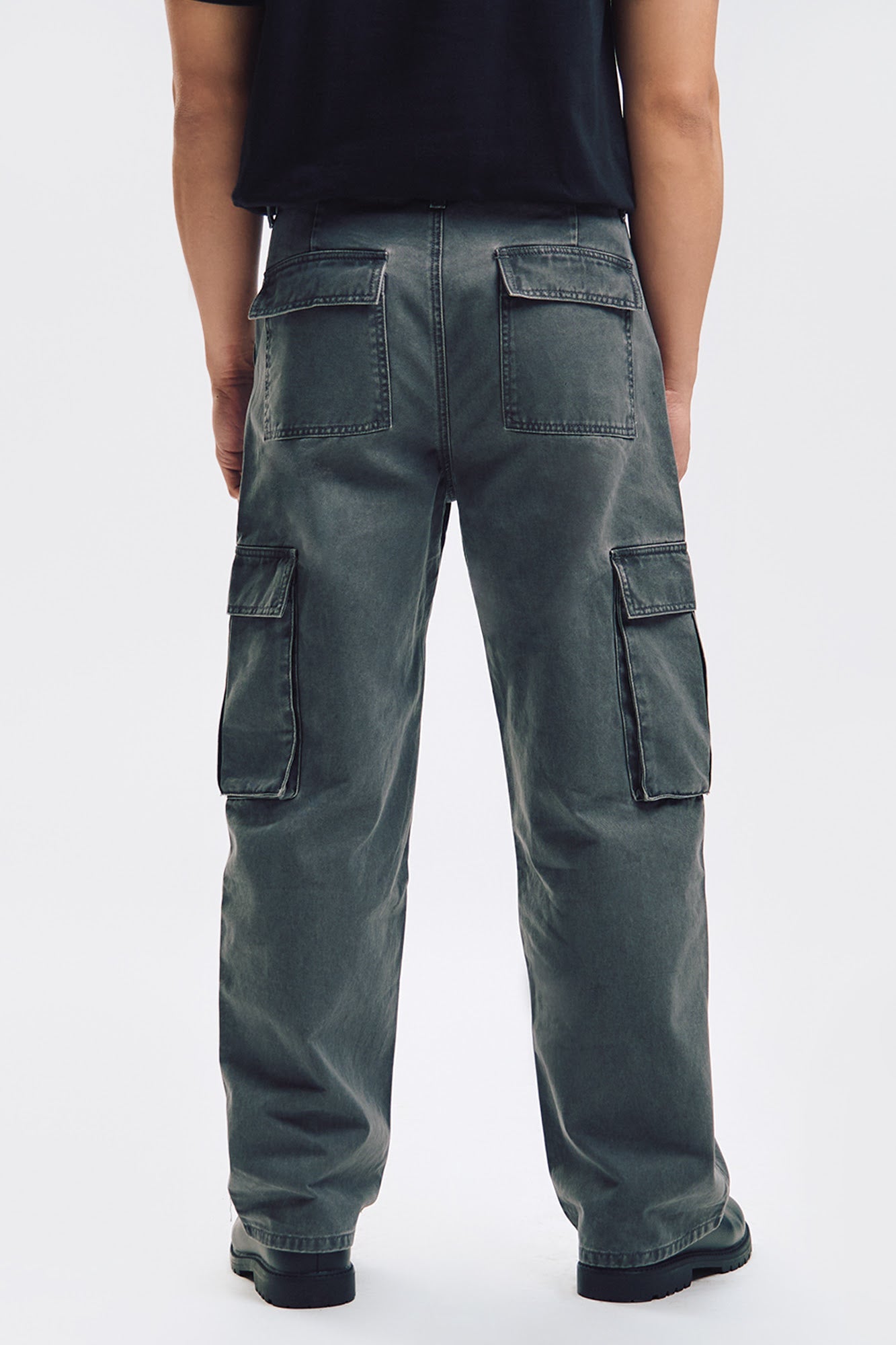 Wide Fit Cargo Pants