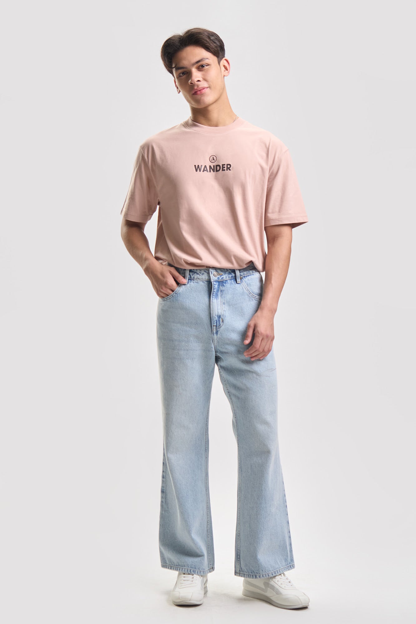 Flared 5-Pocket Jeans