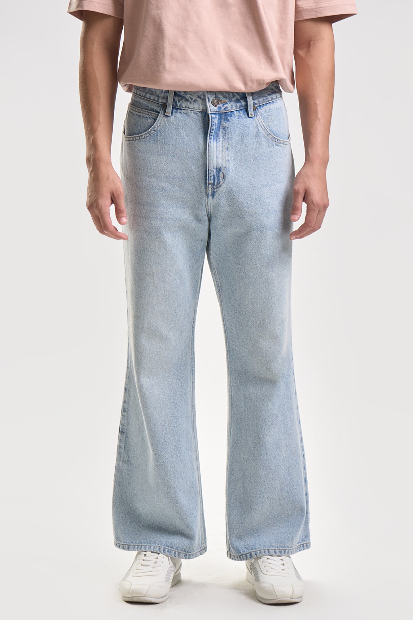 Flared 5-Pocket Jeans