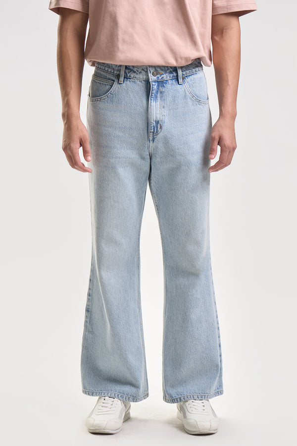 Flared 5-Pocket Jeans