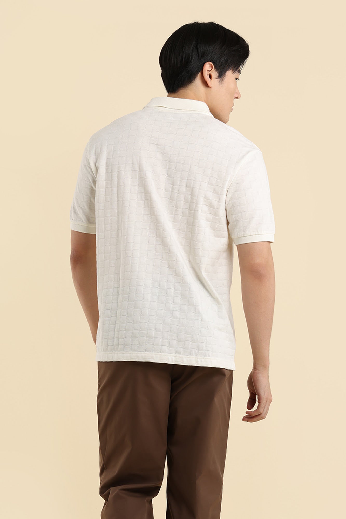 Dress Code Textured Polo