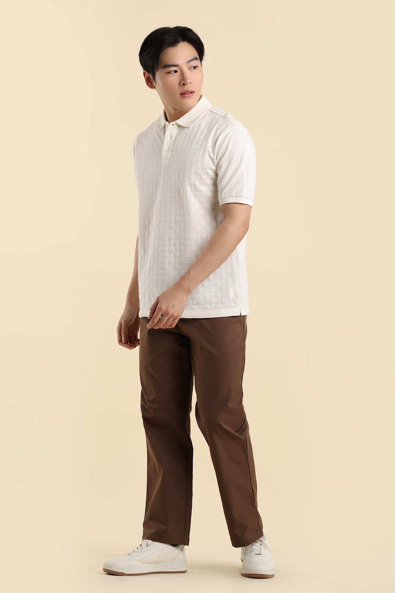 Dress Code Textured Polo