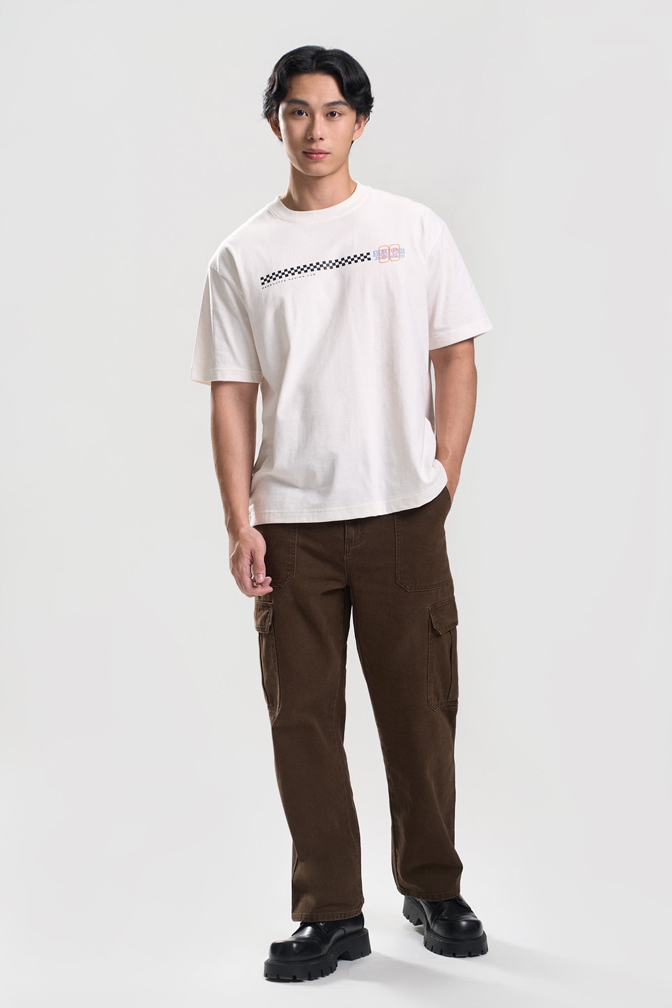 Straight Cargo Jeans