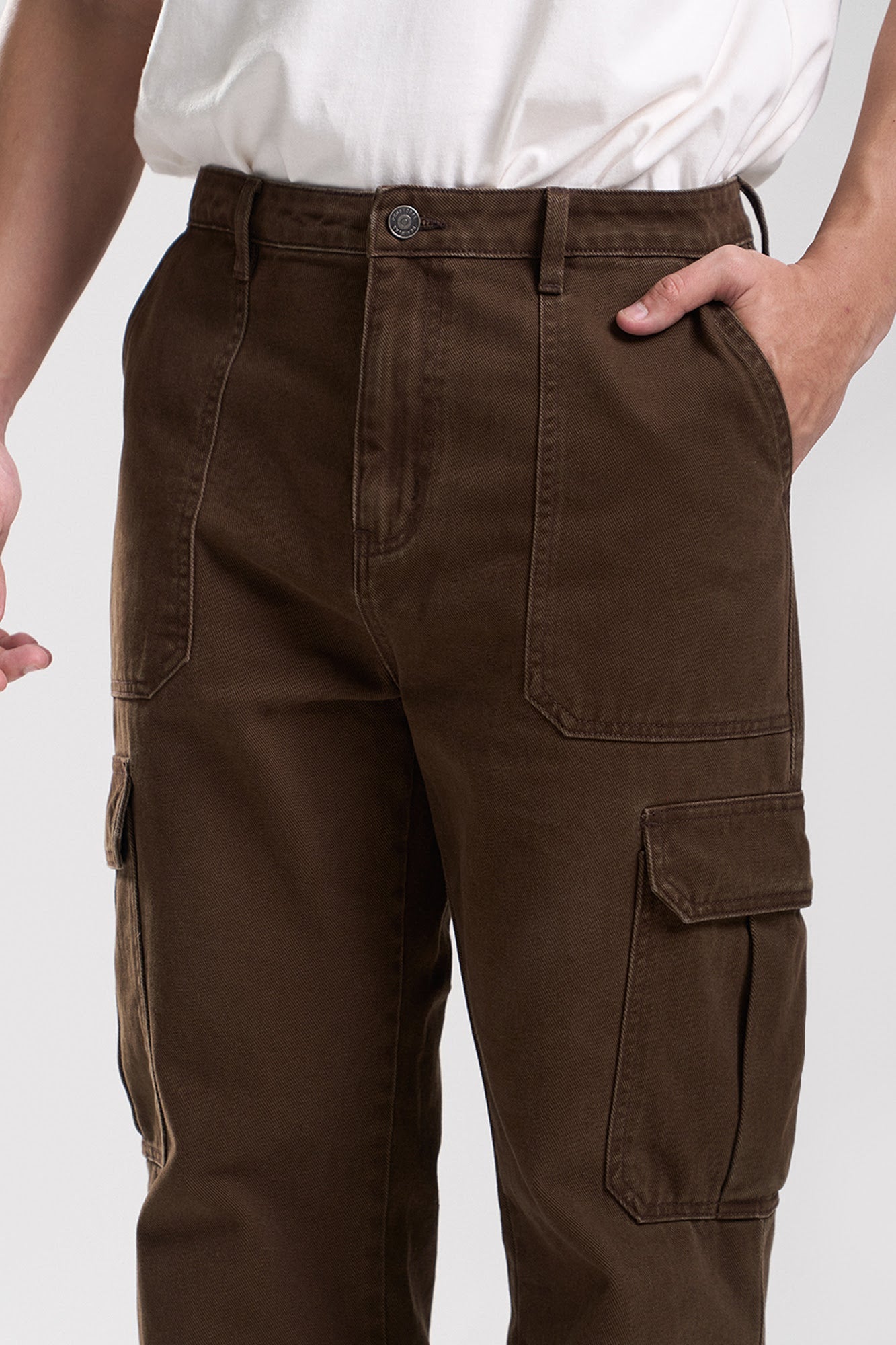 Straight Cargo Jeans