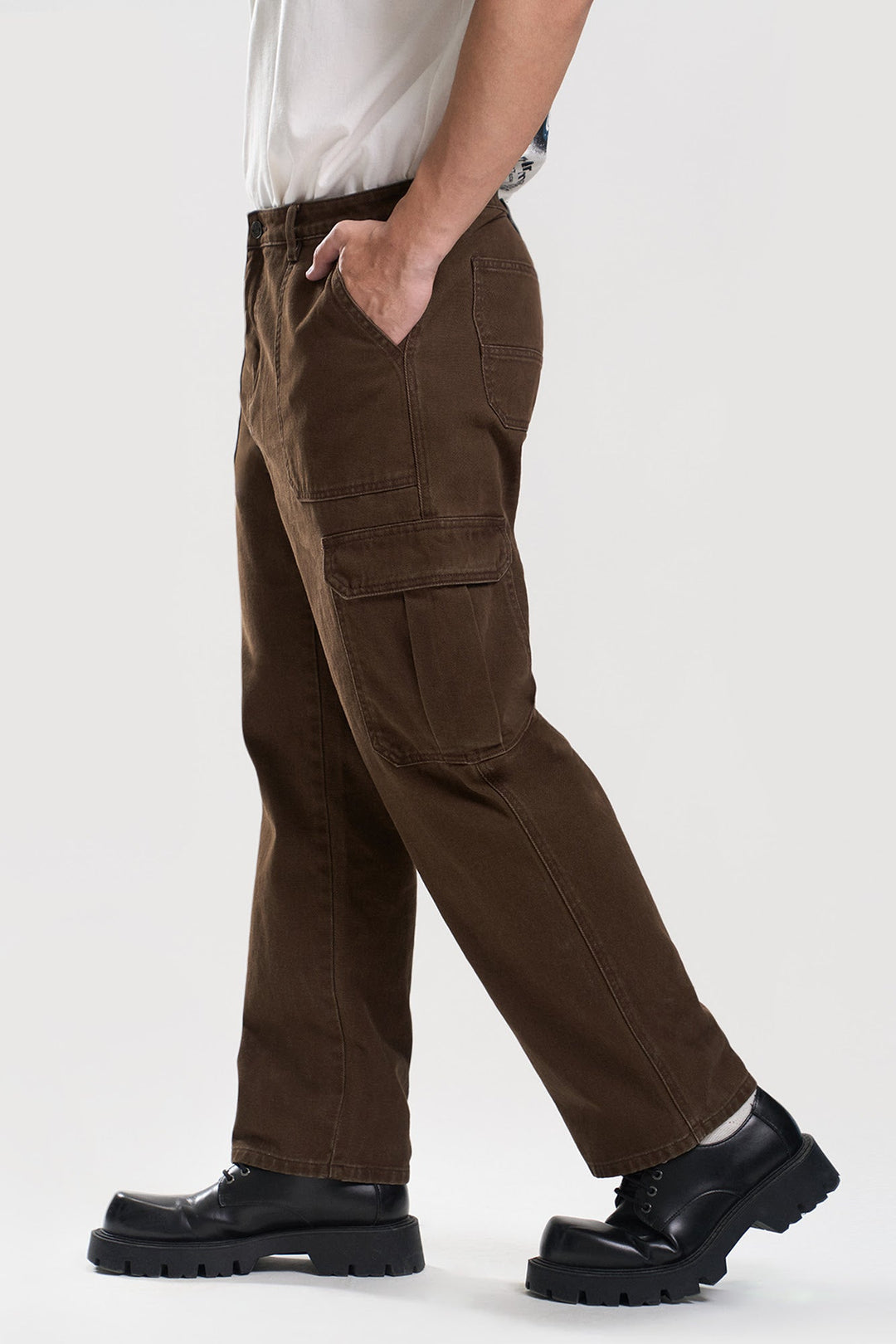 Straight Cargo Jeans