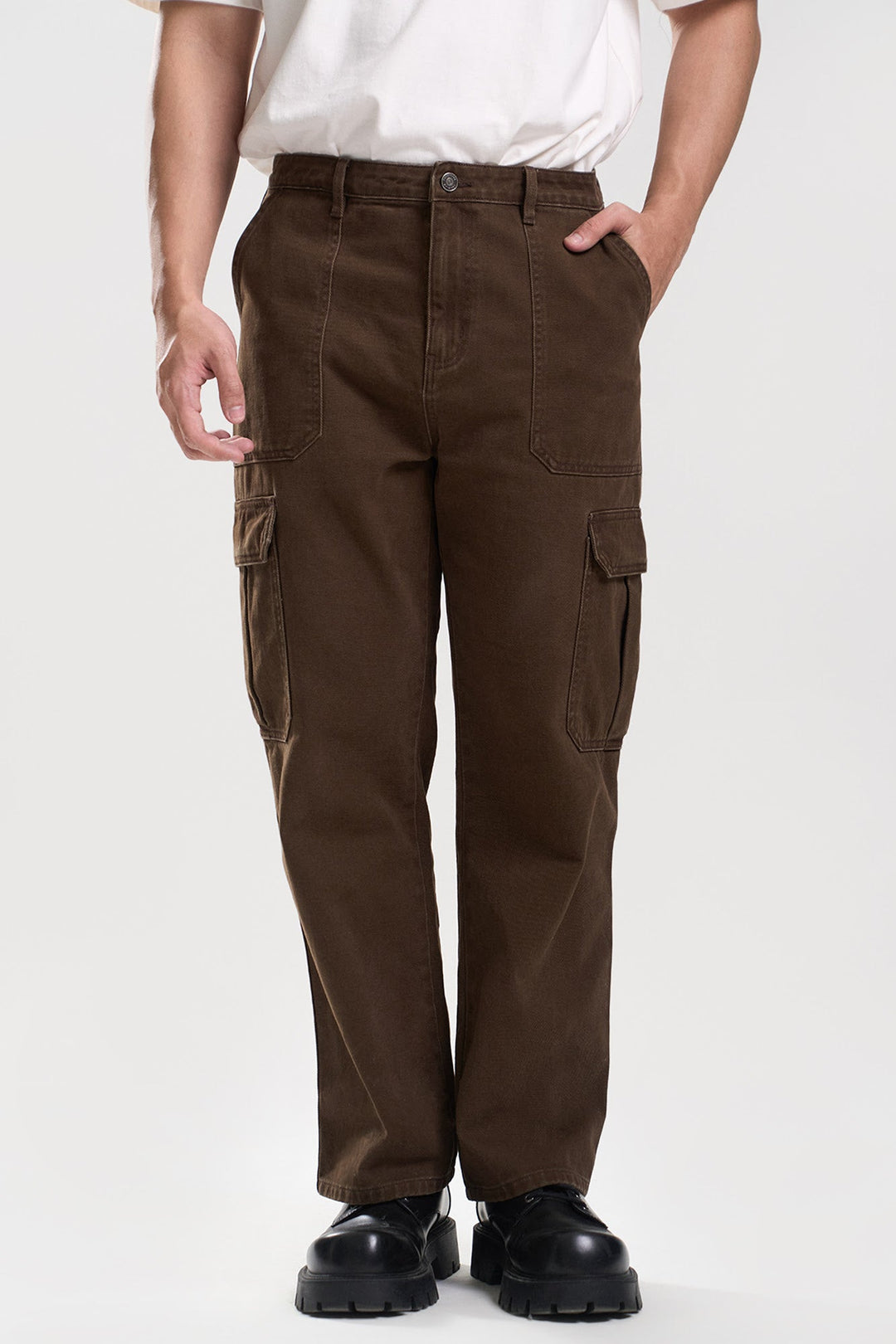 Straight Cargo Jeans