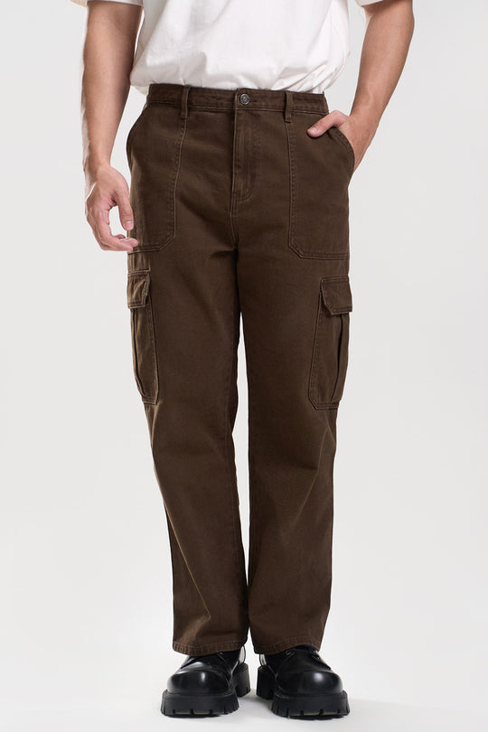 Straight Cargo Jeans