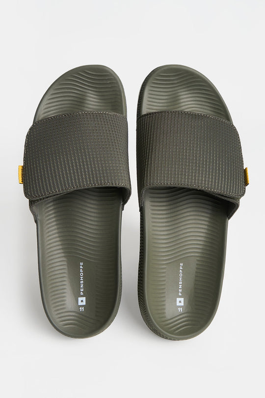 Men's Mesh Velcro Slides