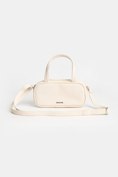 Leather Mini Baguette Sling Bag