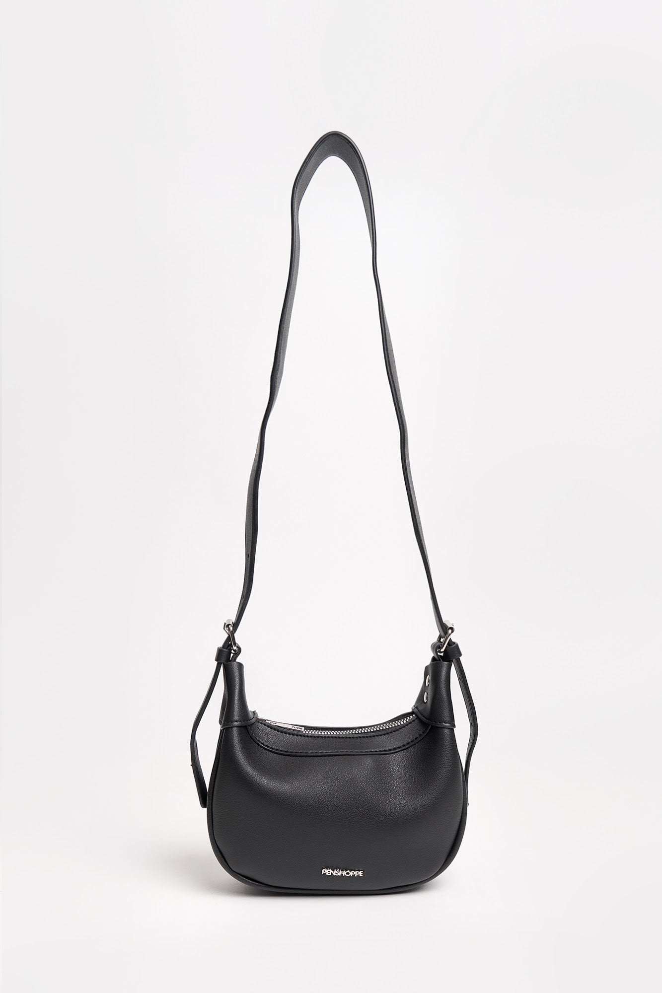 Micro Leather Sling Bag