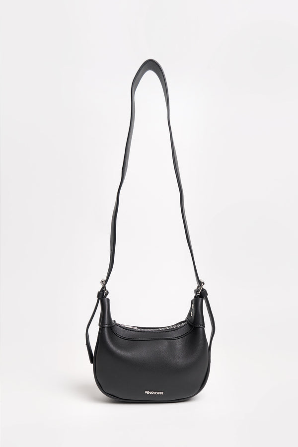 Micro Leather Sling Bag