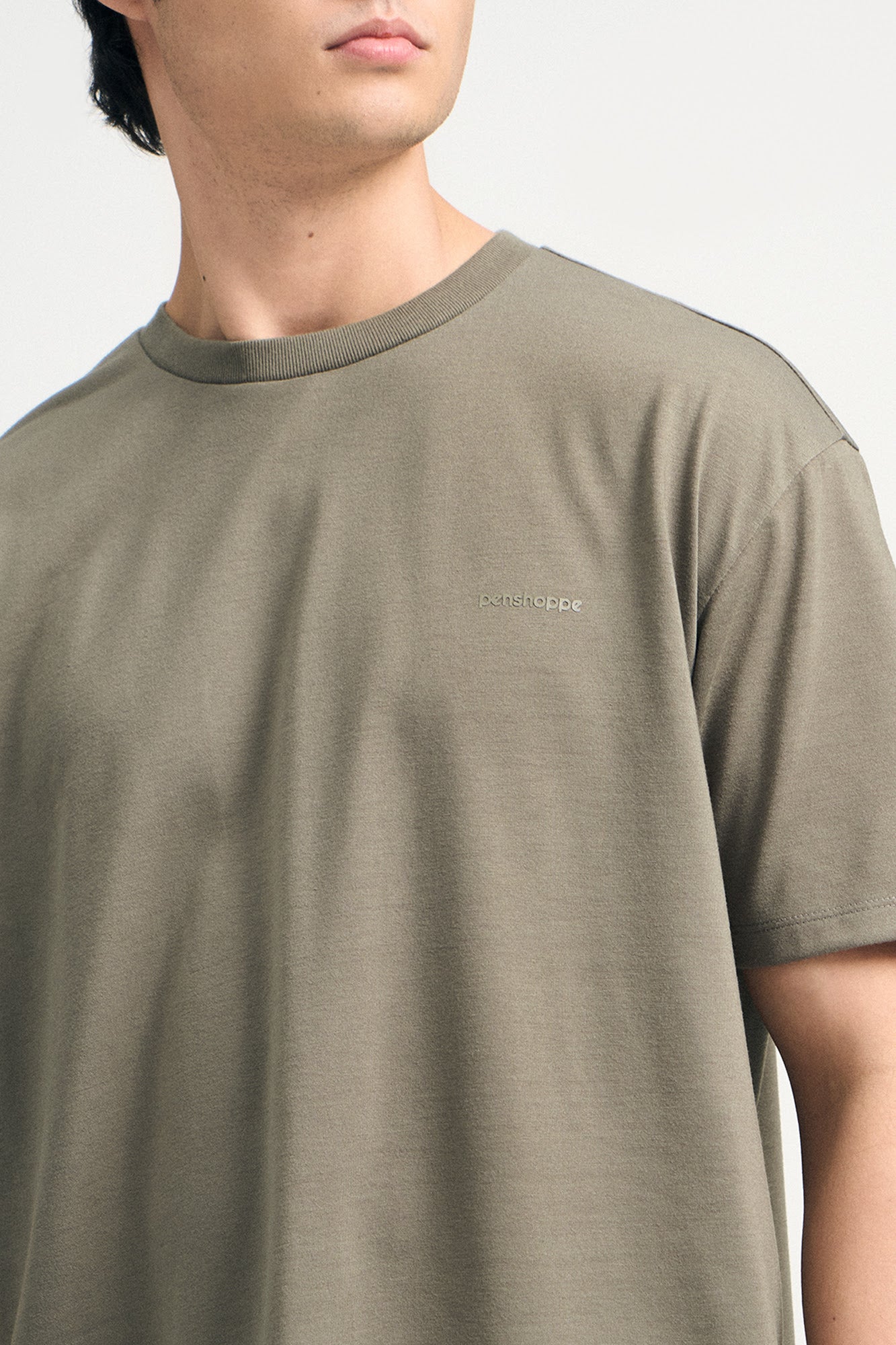 Relaxed Fit T-Shirt with Branding Print – PENSHOPPE