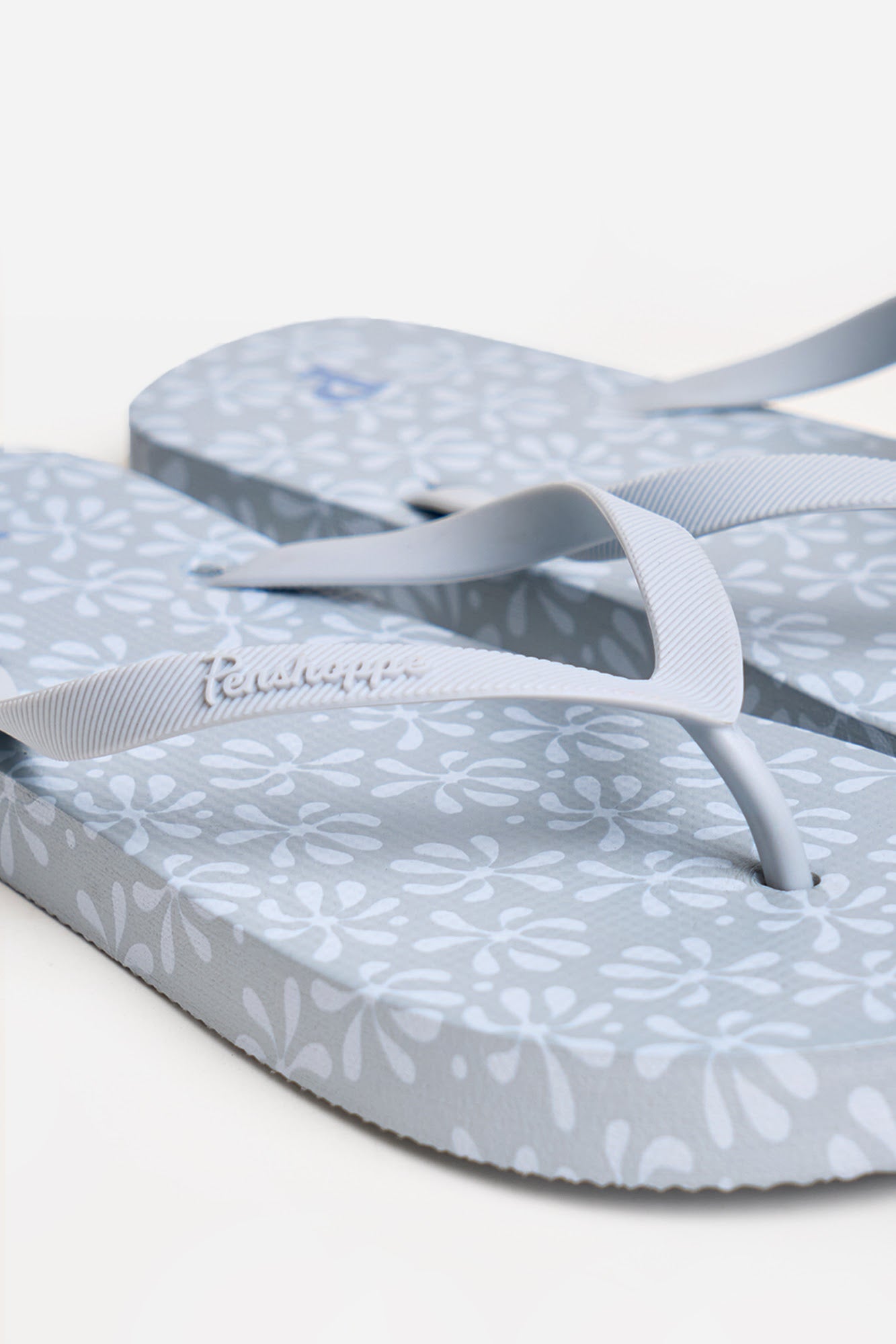 Women's All-Over Print Mid-Platform Flip Flops