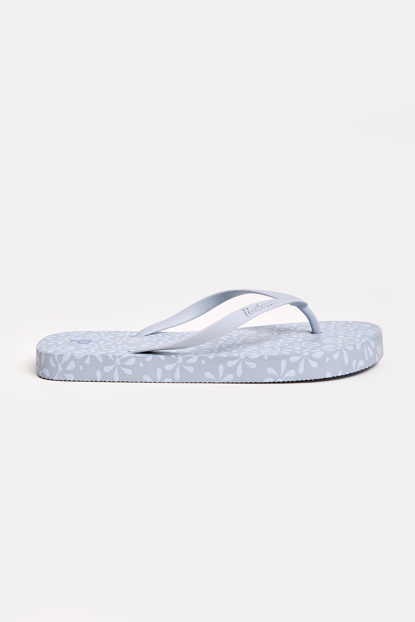 Women's All-Over Print Mid-Platform Flip Flops